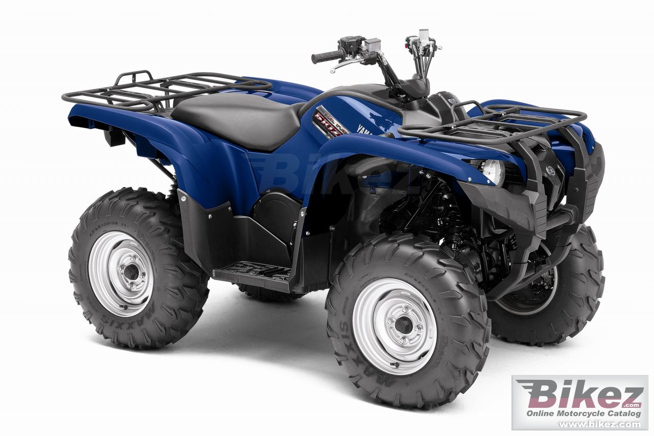 Big Yamaha grizzly 700 fi auto 4x4 picture and wallpaper from Bikez.com